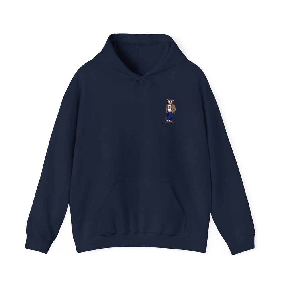 Yale Entrepreneurial Society Hoodie (side)