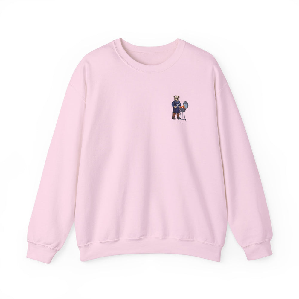 
                      
                        Yale Barbecue Club Crewneck (side)
                      
                    