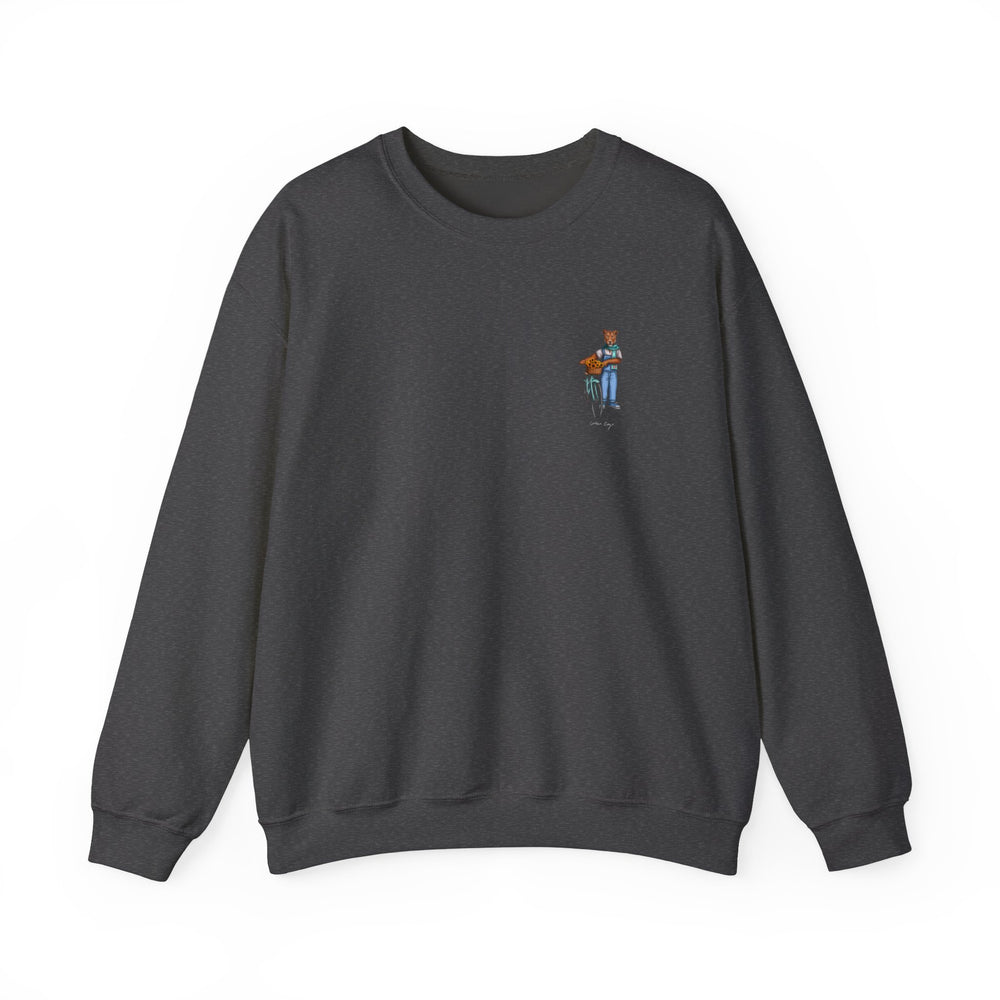 
                      
                        Cambridge Cyclist Crewneck (side)
                      
                    