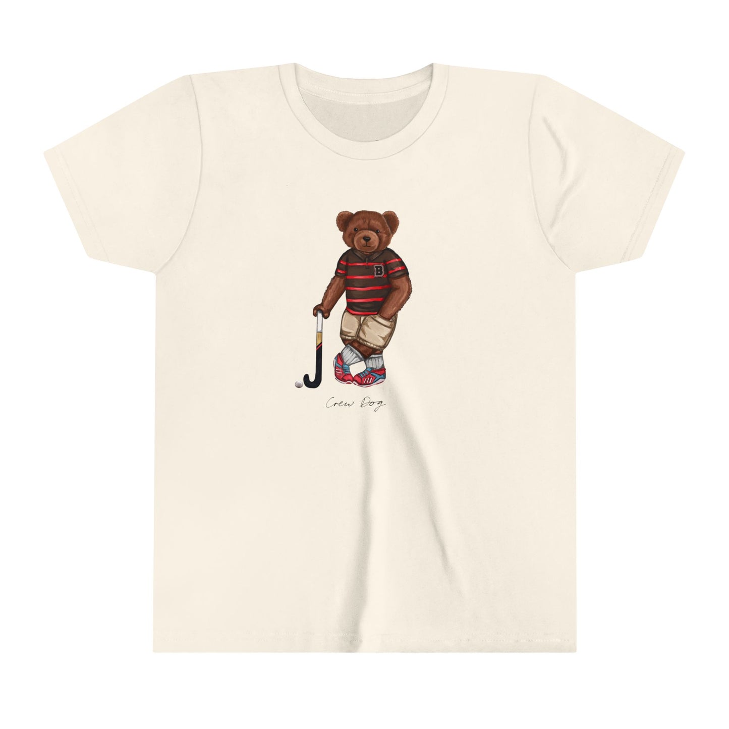 Brown Field Hockey Baby Tee