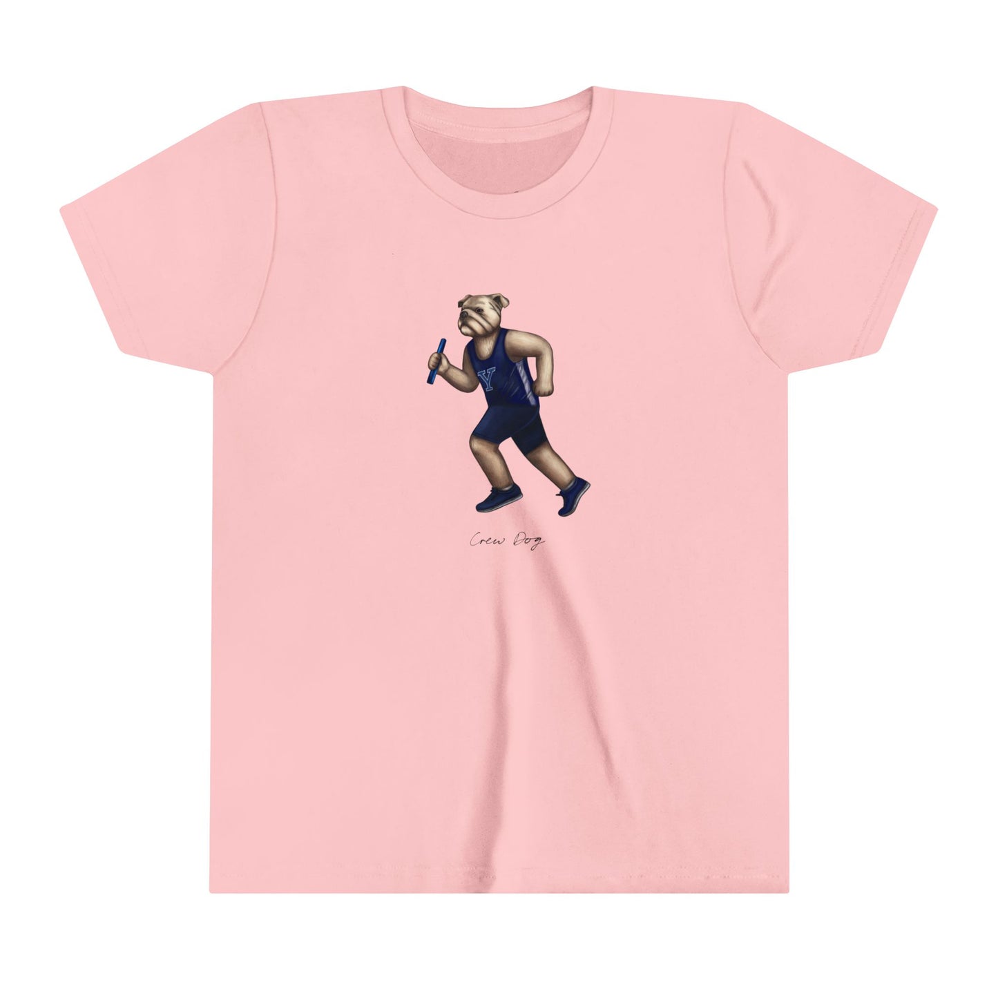 Yale Track and Cross Country Baby Tee