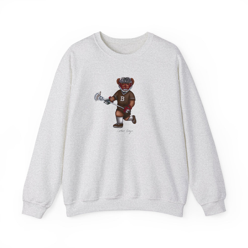 Brown Lacrosse Crewneck 2