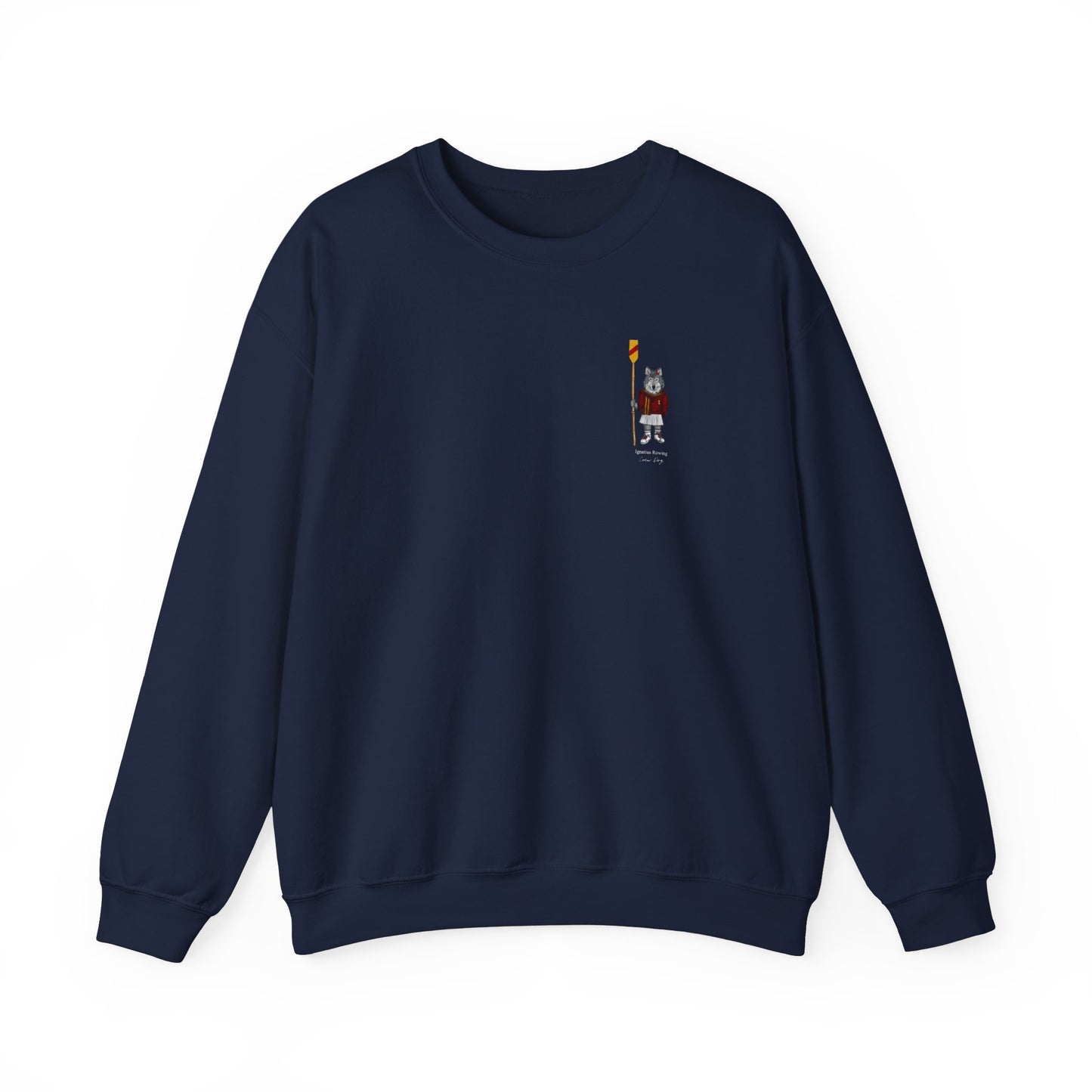 Ignatius Women's Rowing Crewneck (side)