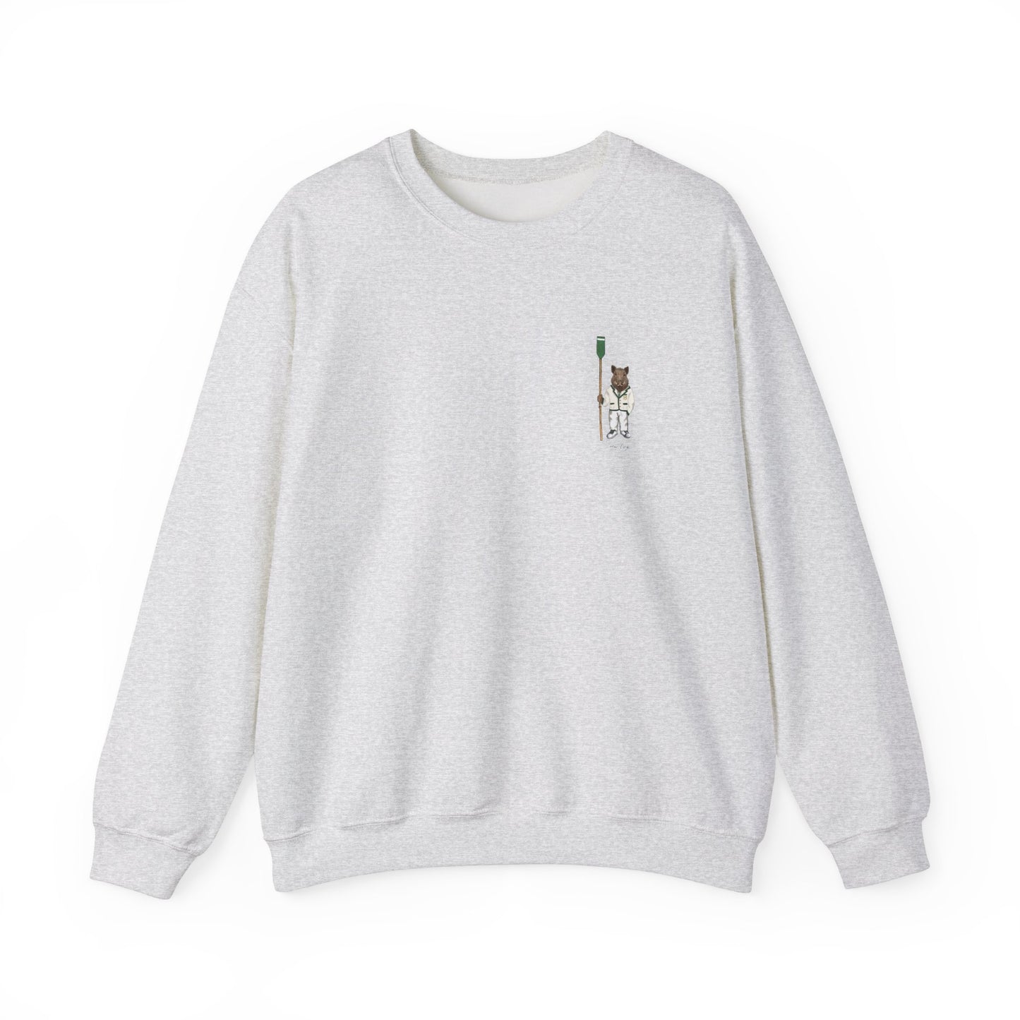 Queens' College BC Crewneck (side)