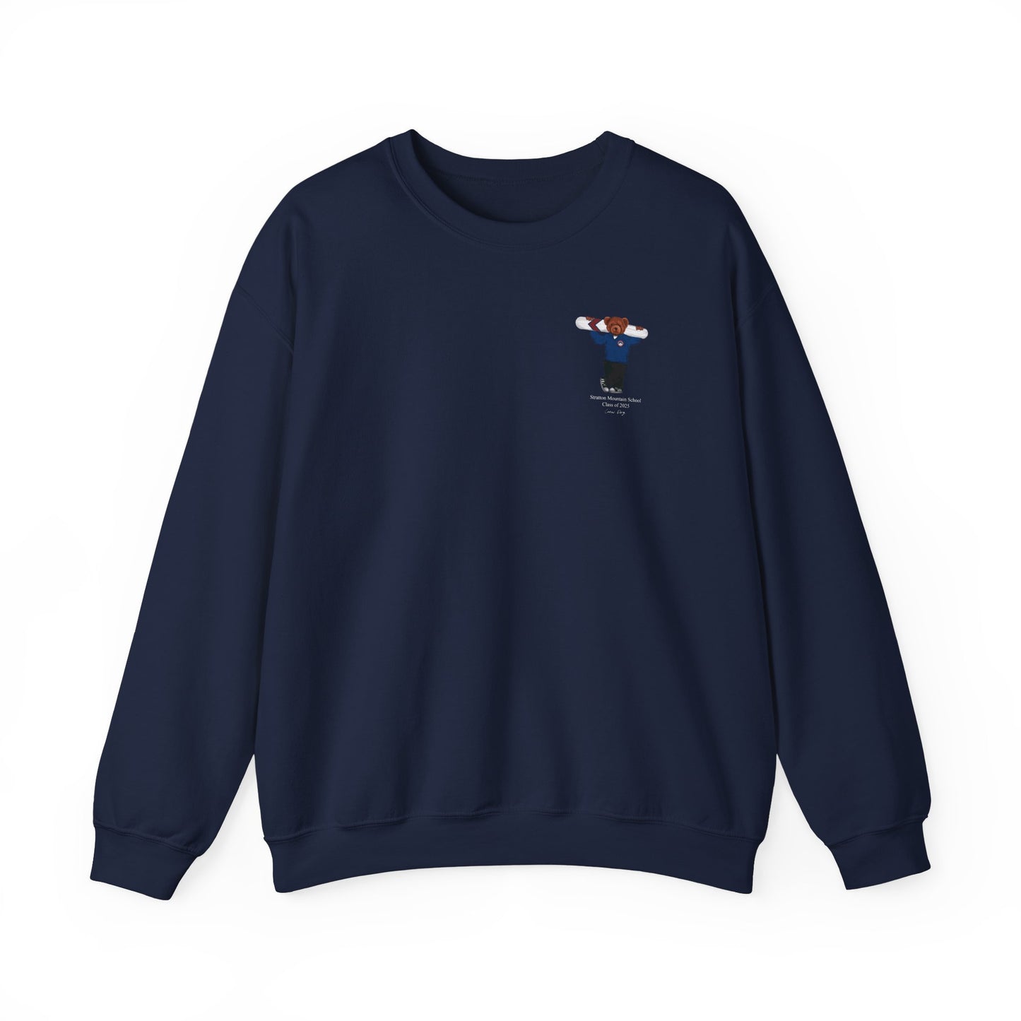 Stratton Mountain School Snowboard 2025 Crewneck (side)