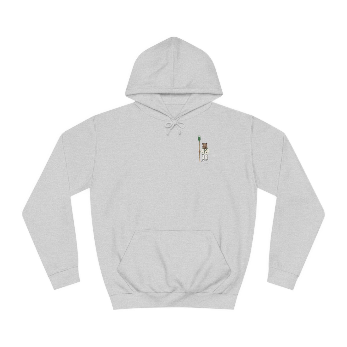 Queens' College BC Hoodie (side)