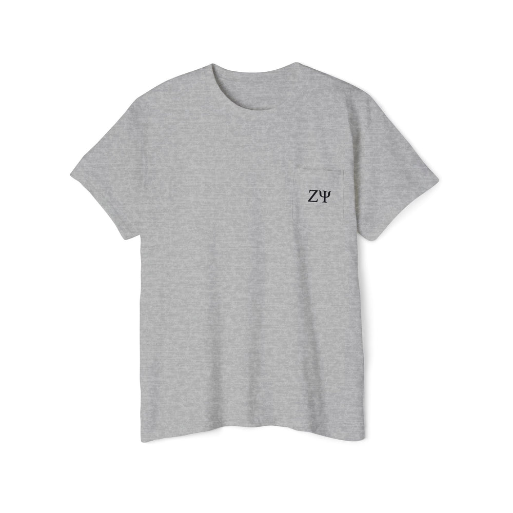 
                      
                        Zeta Psi Club Pocket Tee
                      
                    