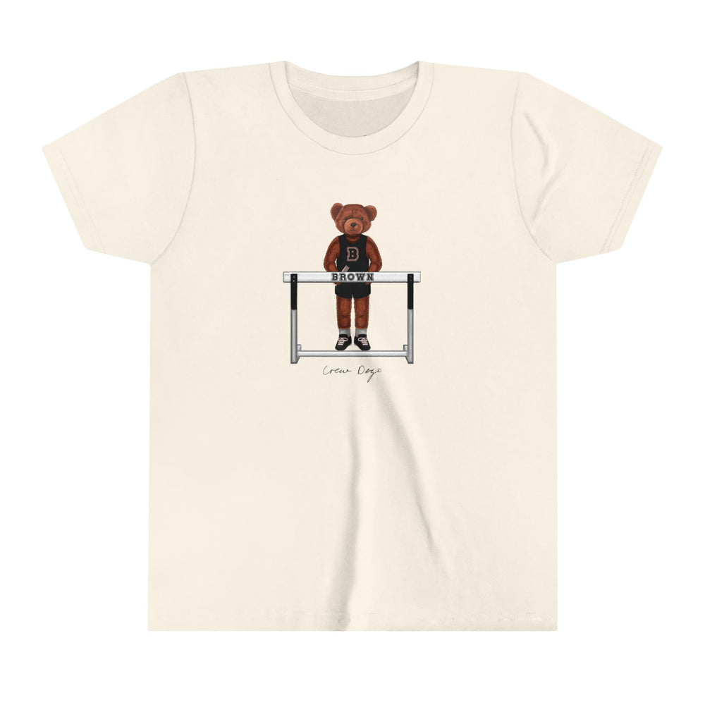 
                      
                        Brown Hurdles Baby Tee
                      
                    