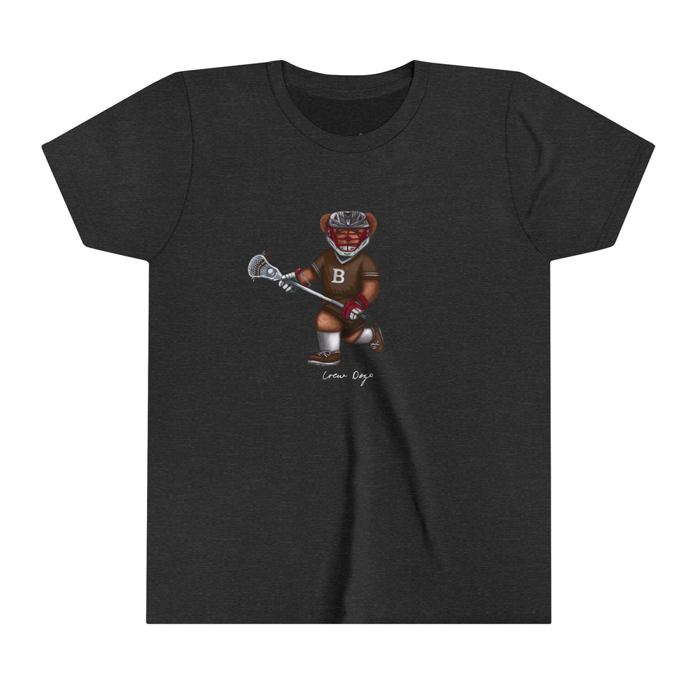 Brown Lacrosse Baby Tee 2