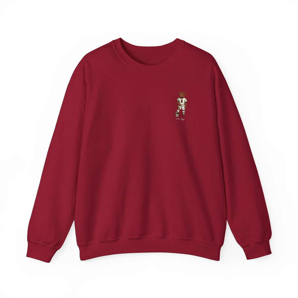 
                      
                        Brown Soccer Crewneck (side)
                      
                    