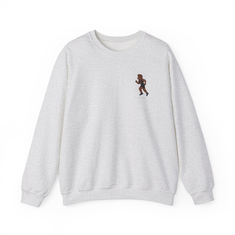 Brown Women's XC and Track Crewneck (side)