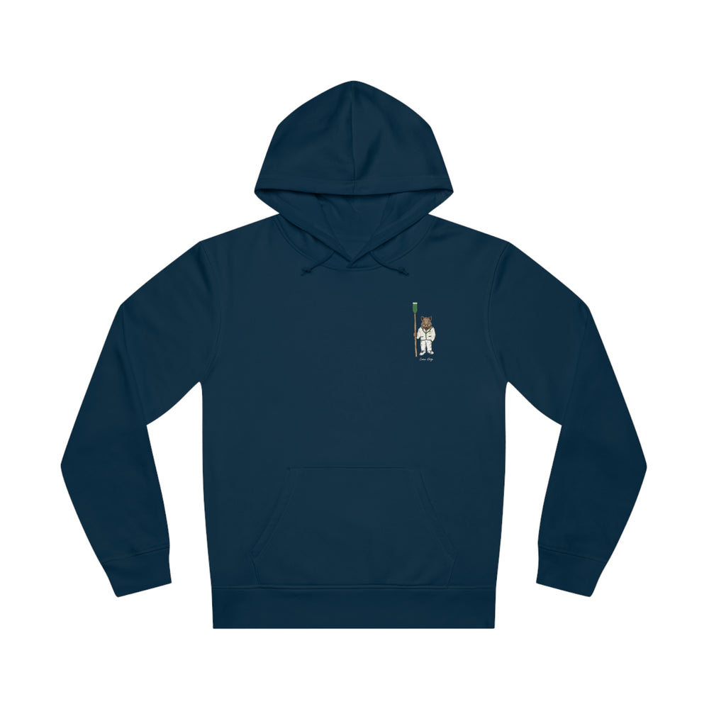 Queens' College BC Hoodie (side)