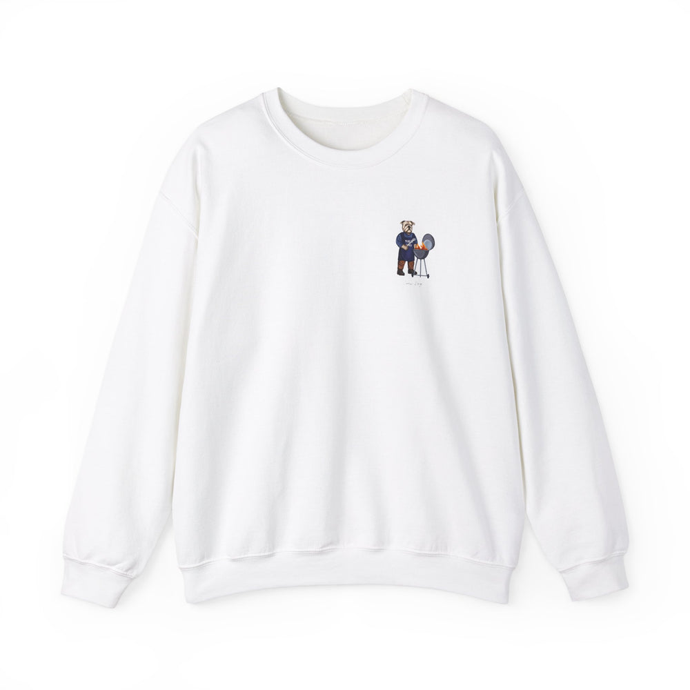 
                      
                        Yale Barbecue Club Crewneck (side)
                      
                    