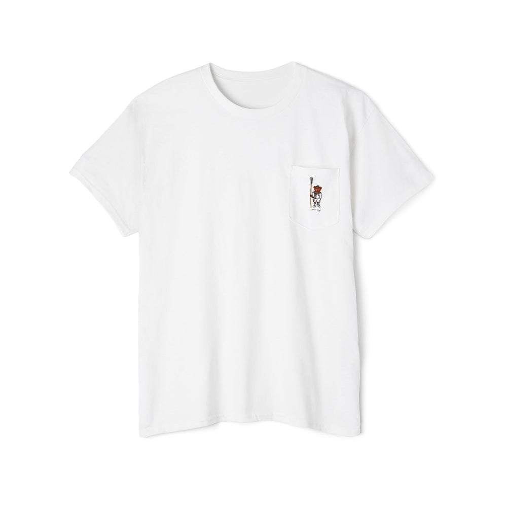 
                      
                        Brown Crew Pocket Tee
                      
                    