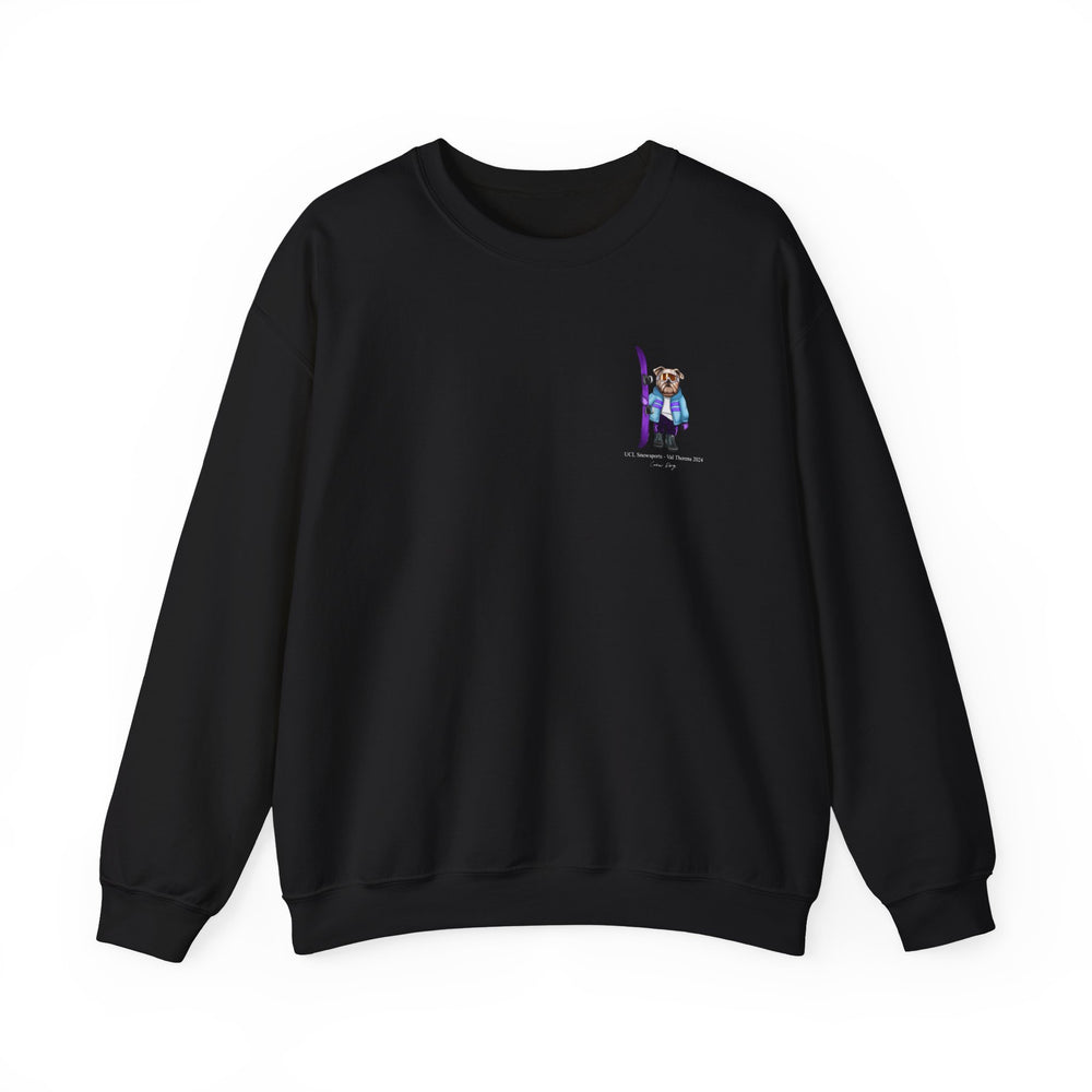 Val Thorens Snowboard Crewneck (side)