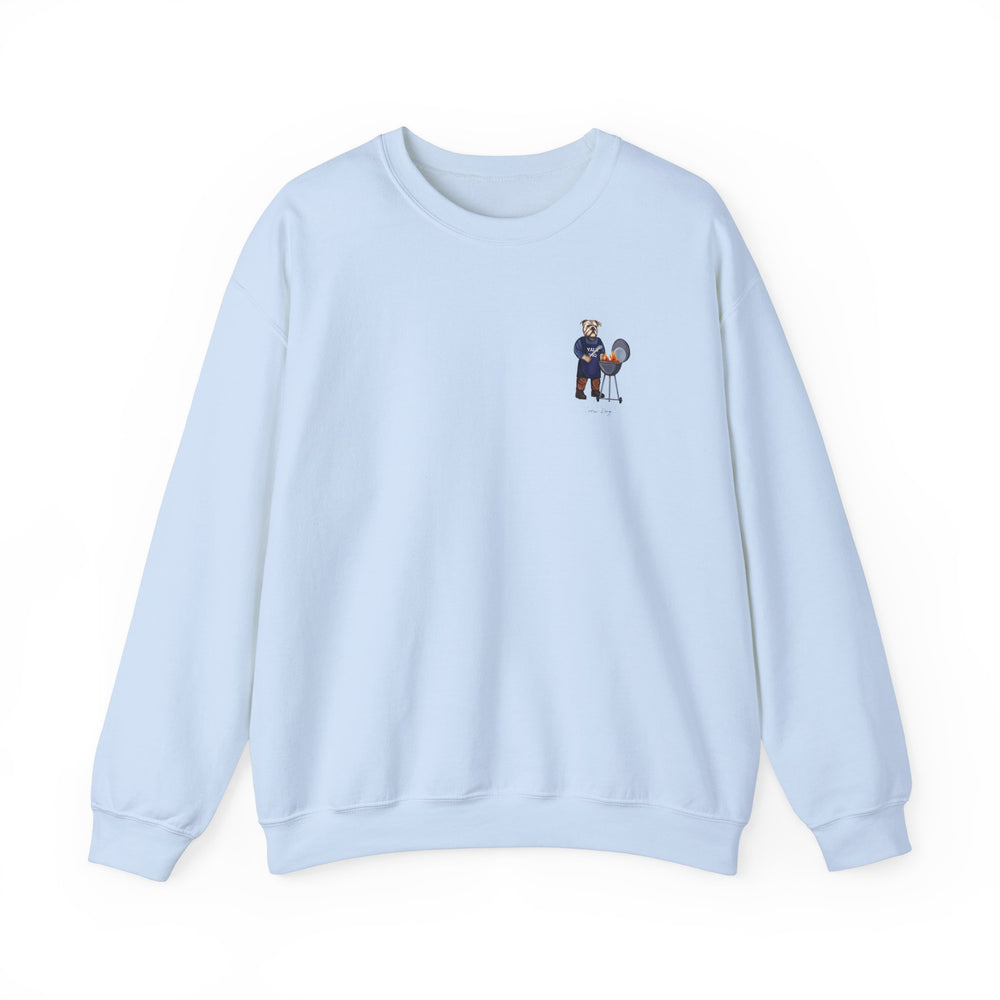 
                      
                        Yale Barbecue Club Crewneck (side)
                      
                    