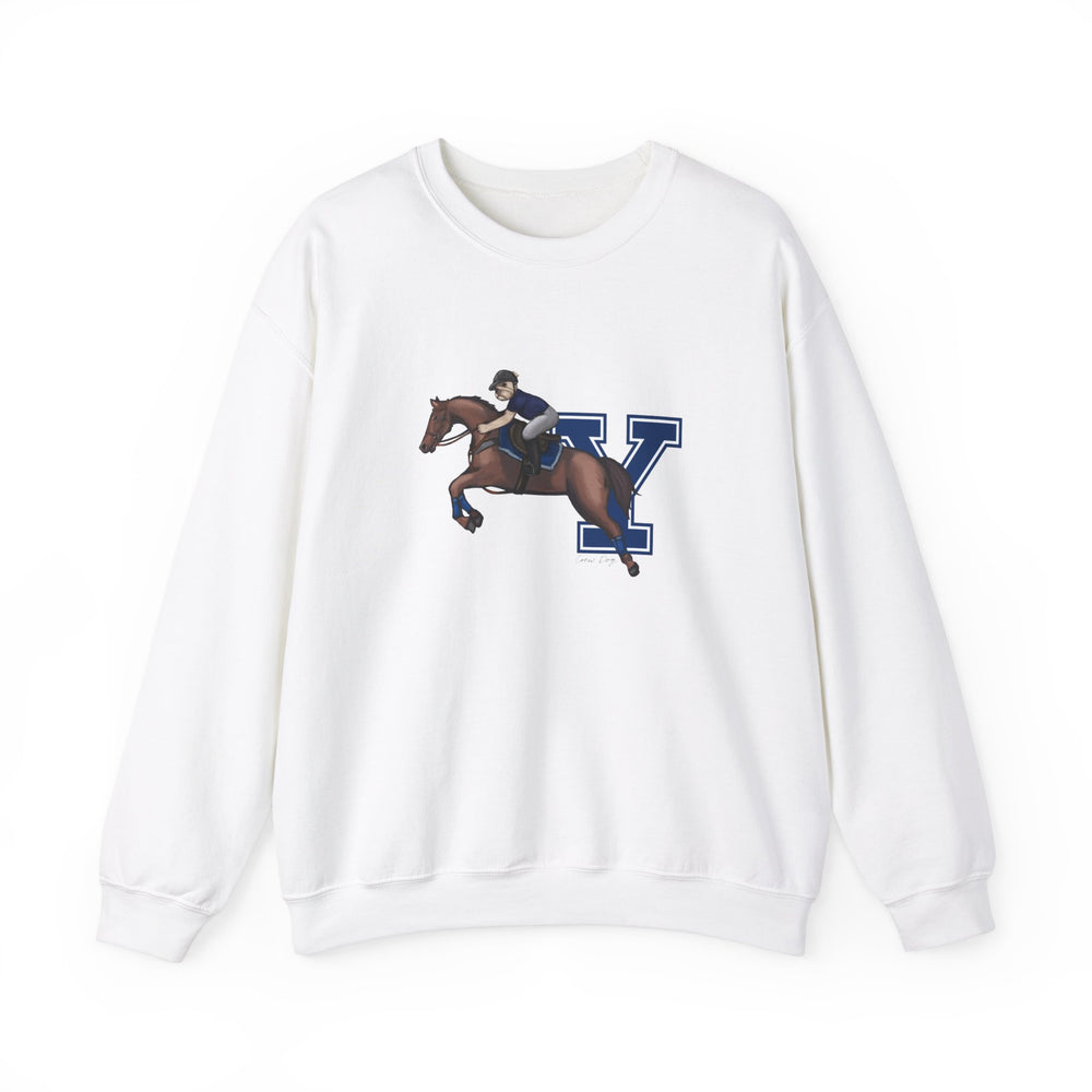 
                      
                        Yale Equestrian Crewneck
                      
                    