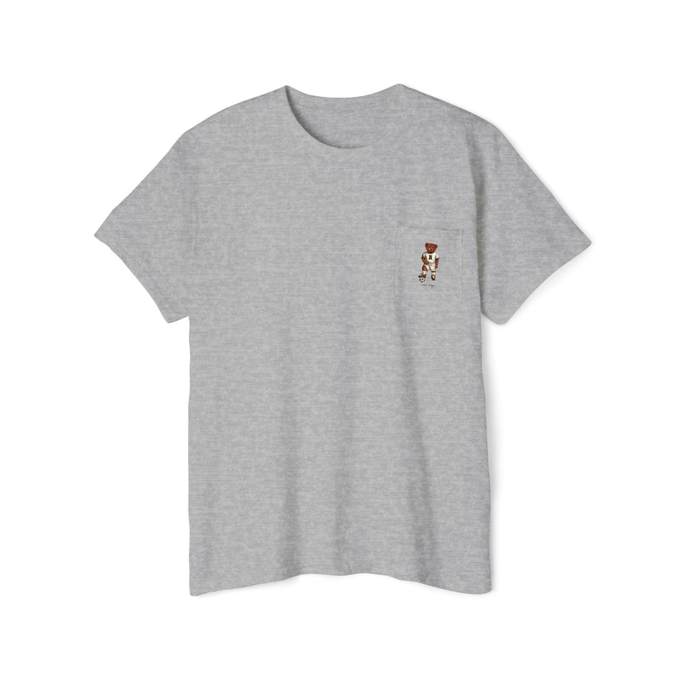 
                      
                        Brown Soccer Pocket Tee
                      
                    