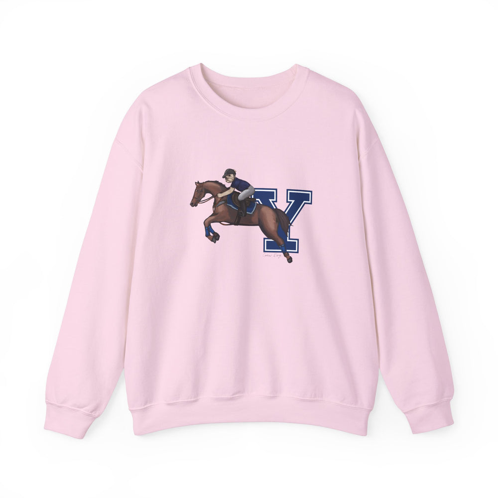 
                      
                        Yale Equestrian Crewneck
                      
                    