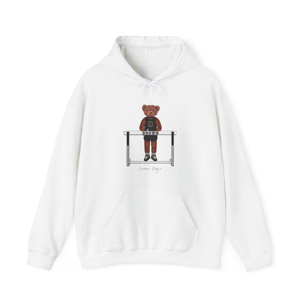 
                      
                        Brown Hurdles Hoodie
                      
                    