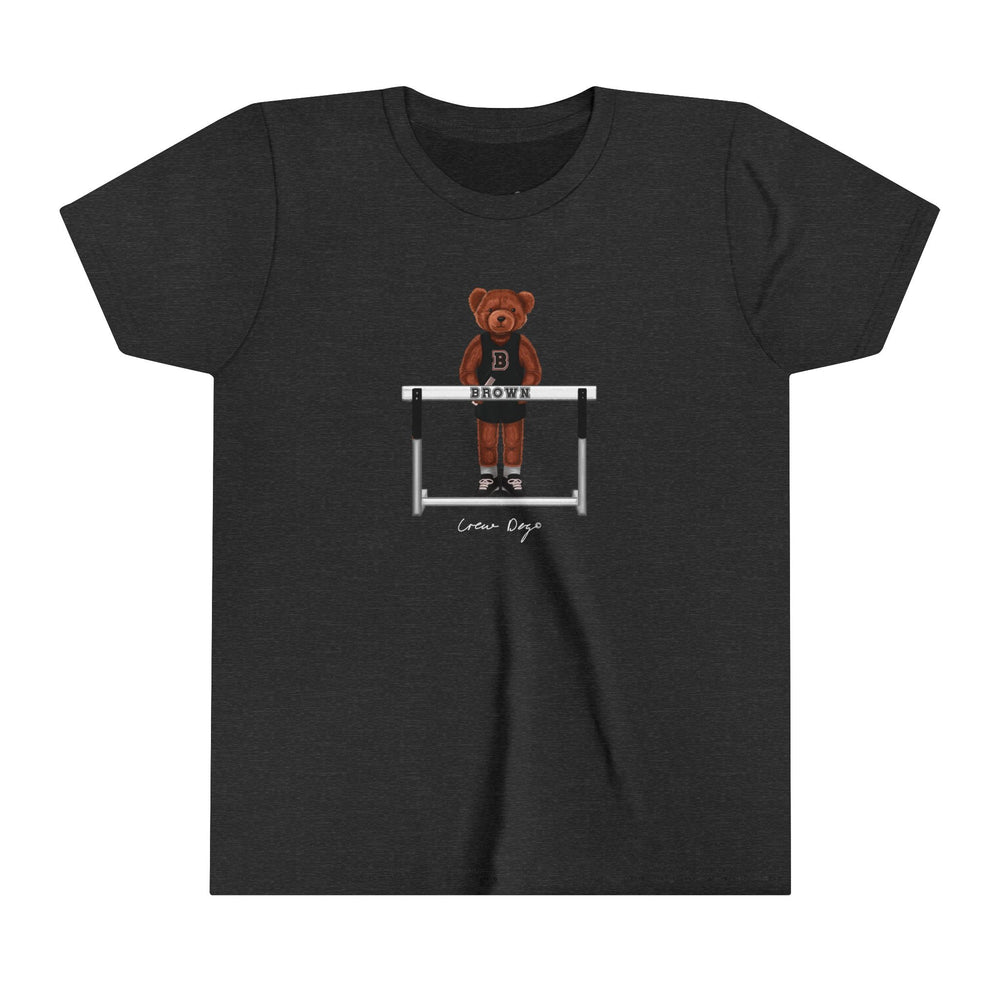 
                      
                        Brown Hurdles Baby Tee
                      
                    