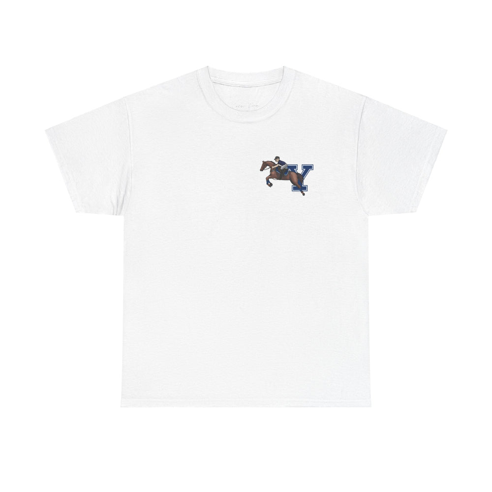 
                      
                        Yale Equestrian Tee
                      
                    