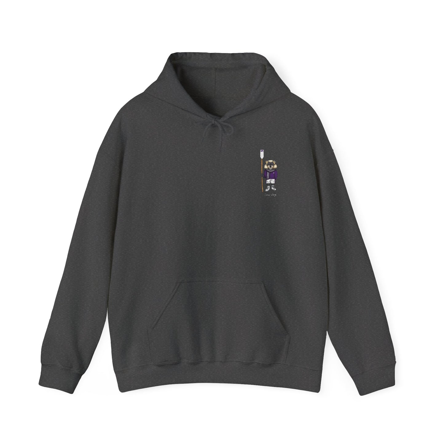 Northwestern Crew Hoodie (side)