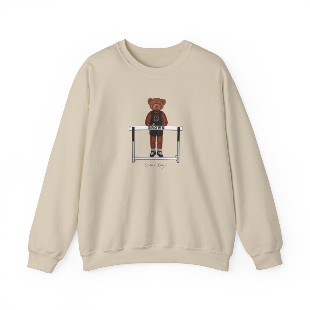 
                      
                        Brown Hurdles Crewneck
                      
                    