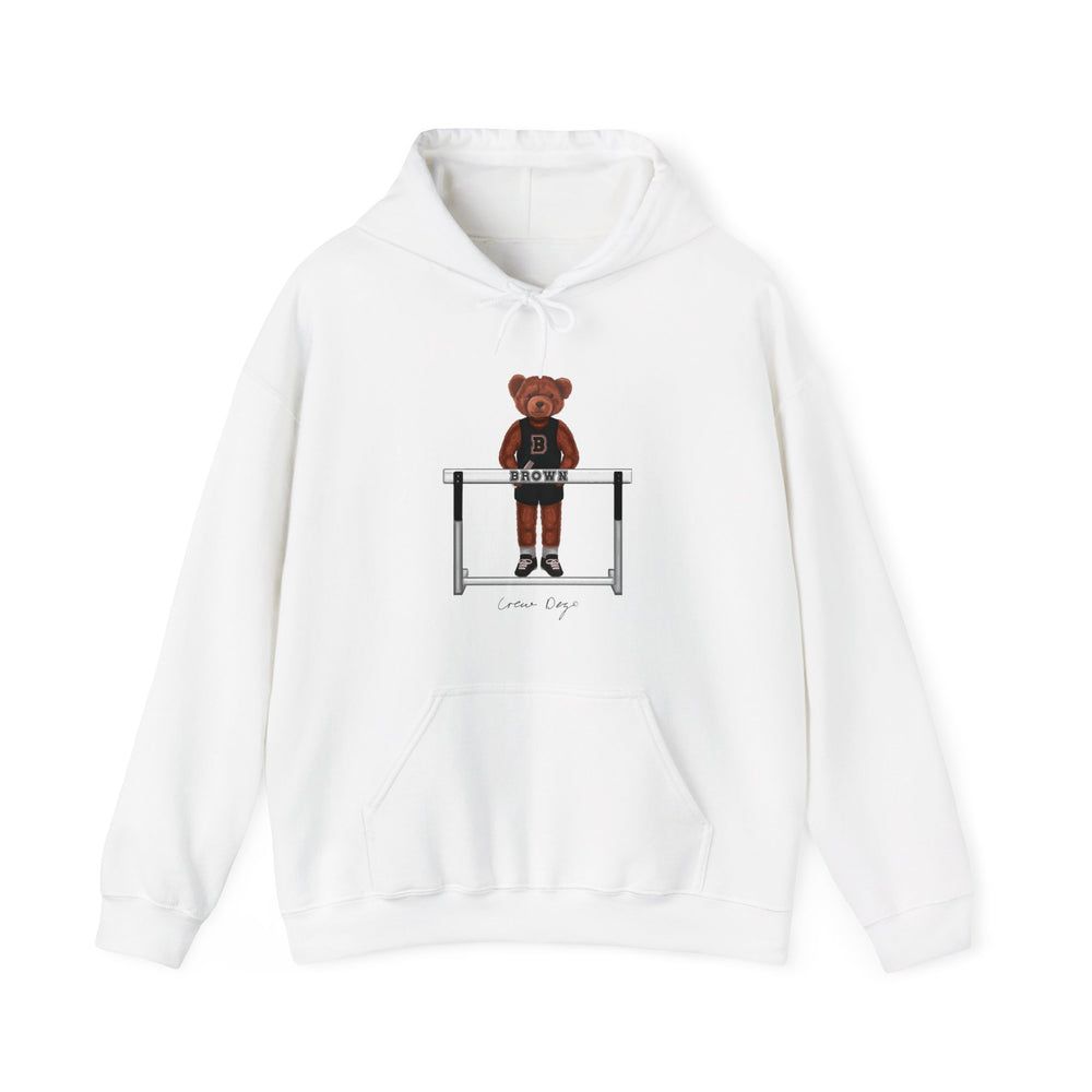 
                      
                        Brown Hurdles Hoodie
                      
                    