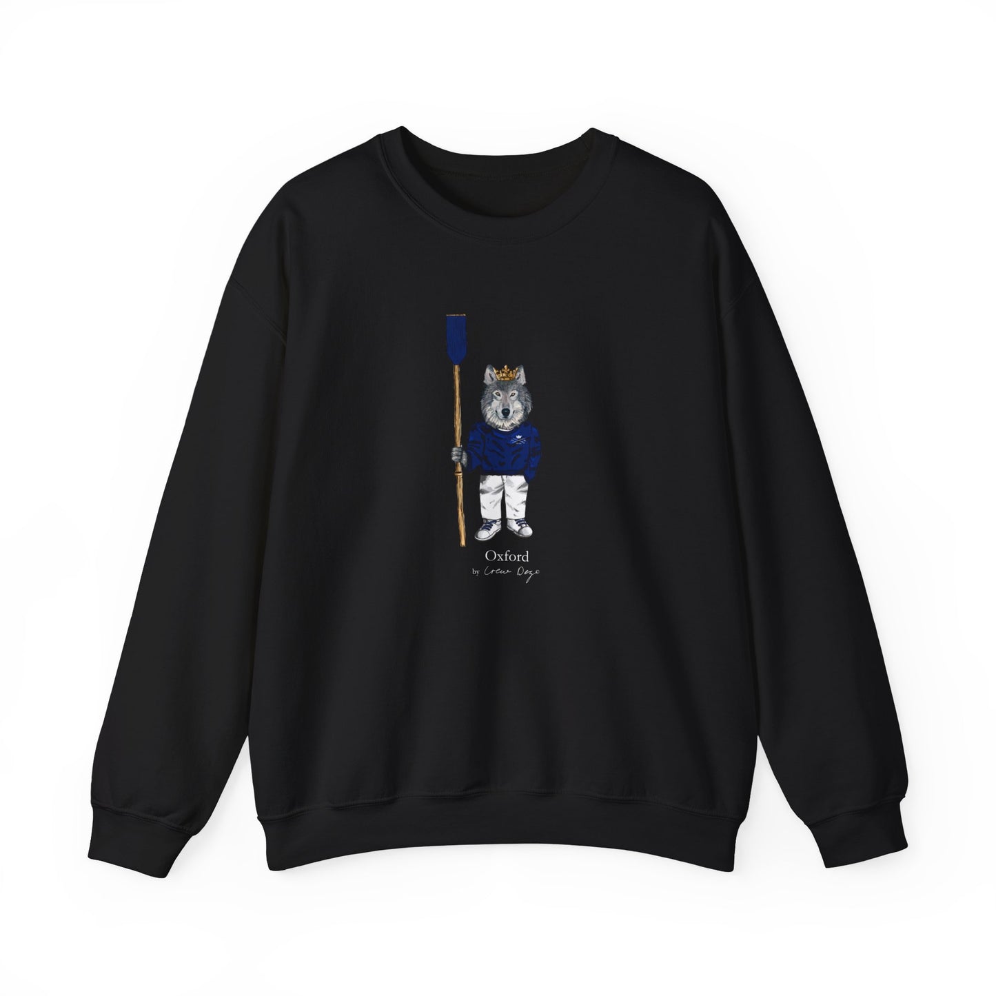 Oxford Wolf Crewneck