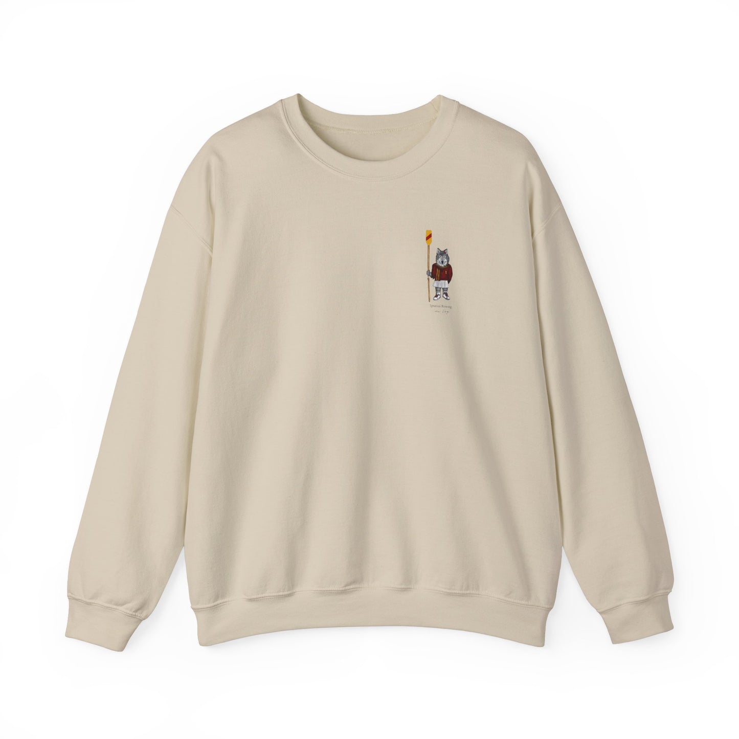 Ignatius Women's Rowing Crewneck (side)