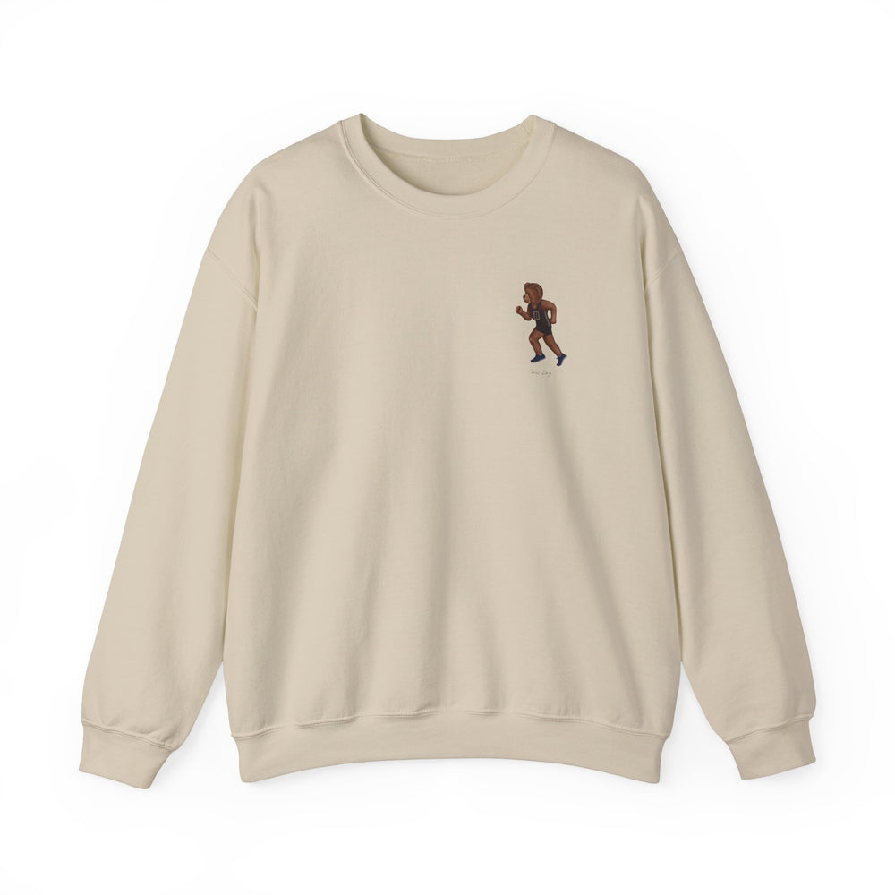 
                      
                        Brown Women's XC and Track Crewneck (side)
                      
                    