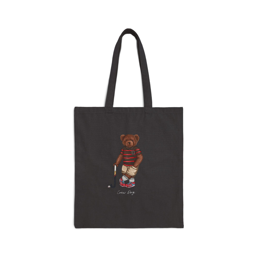 Brown Field Hockey Tote Bag