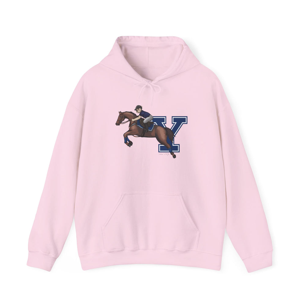 
                      
                        Yale Equestrian Hoodie
                      
                    