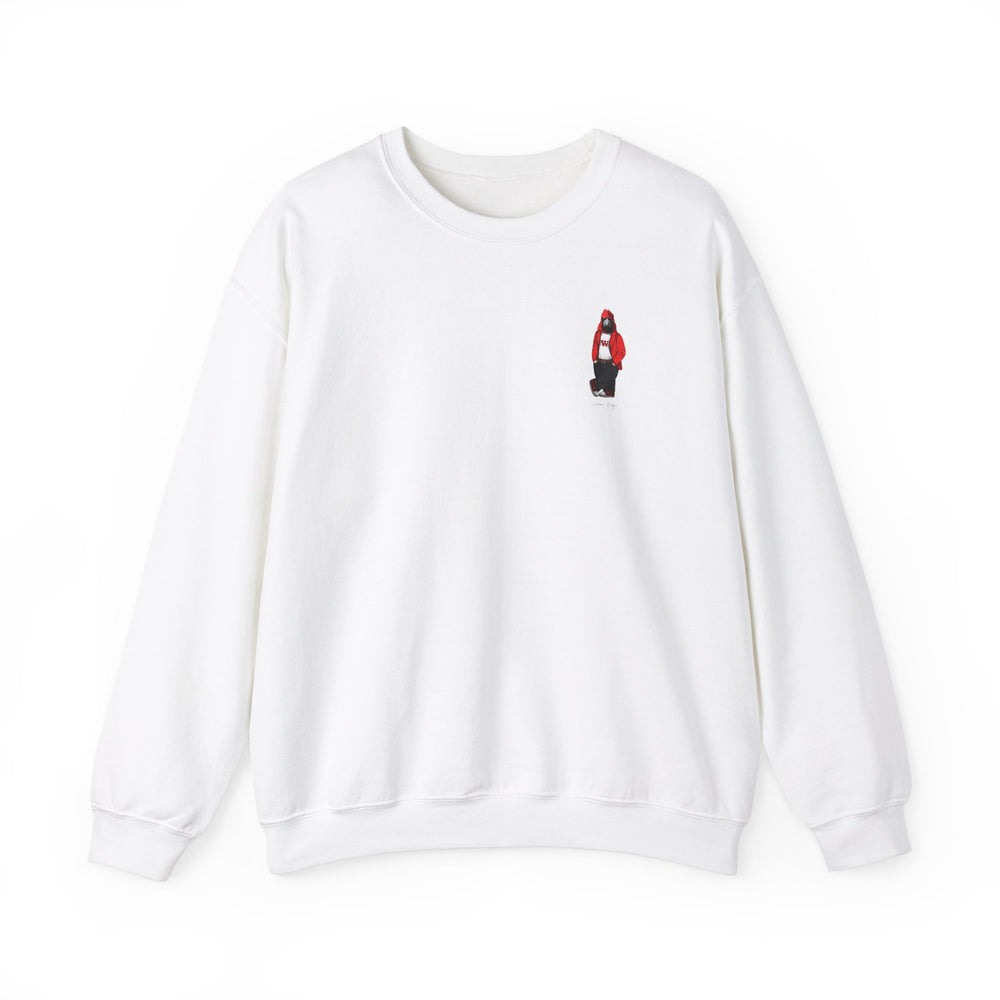 Wesleyan Crewneck (side)