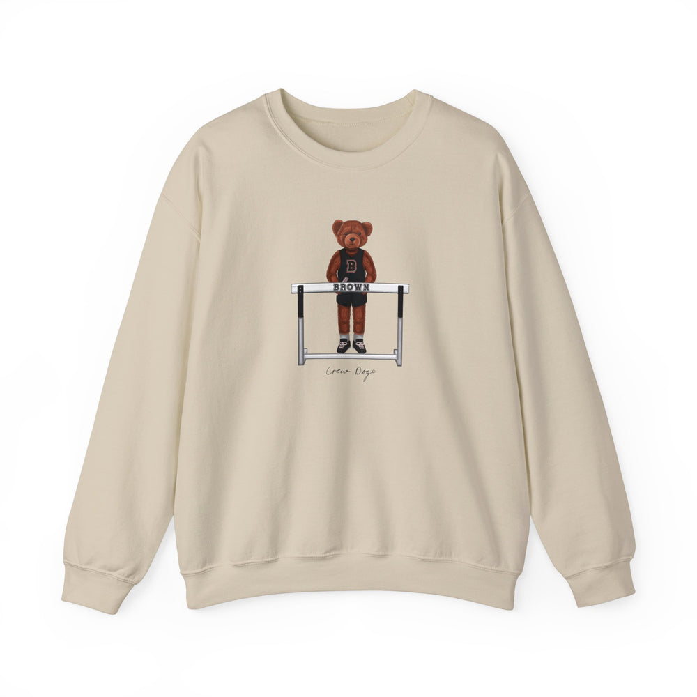 
                      
                        Brown Hurdles Crewneck
                      
                    