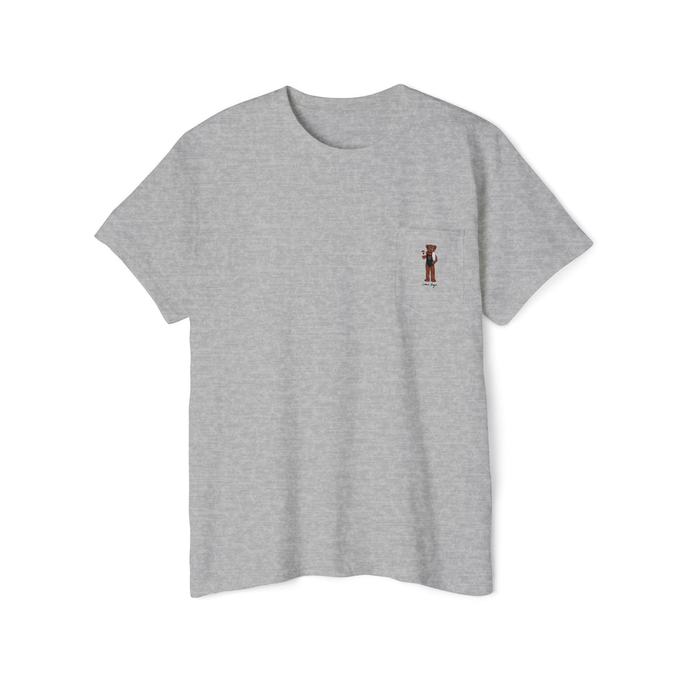 
                      
                        Brown Swim and Dive Pocket Tee
                      
                    