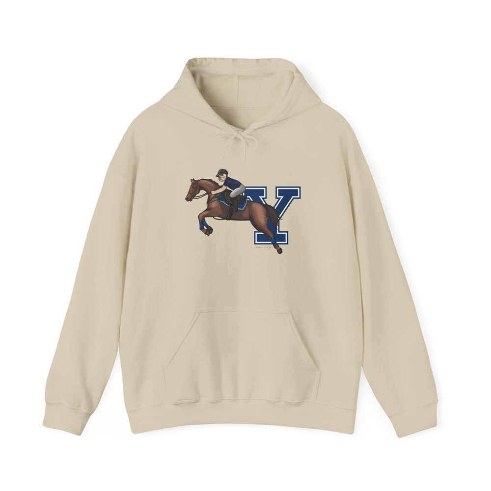 
                      
                        Yale Equestrian Hoodie
                      
                    