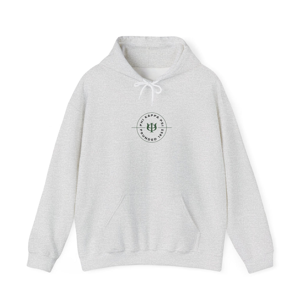 Phi Psi Hoodie (Ash - Middle Logo)