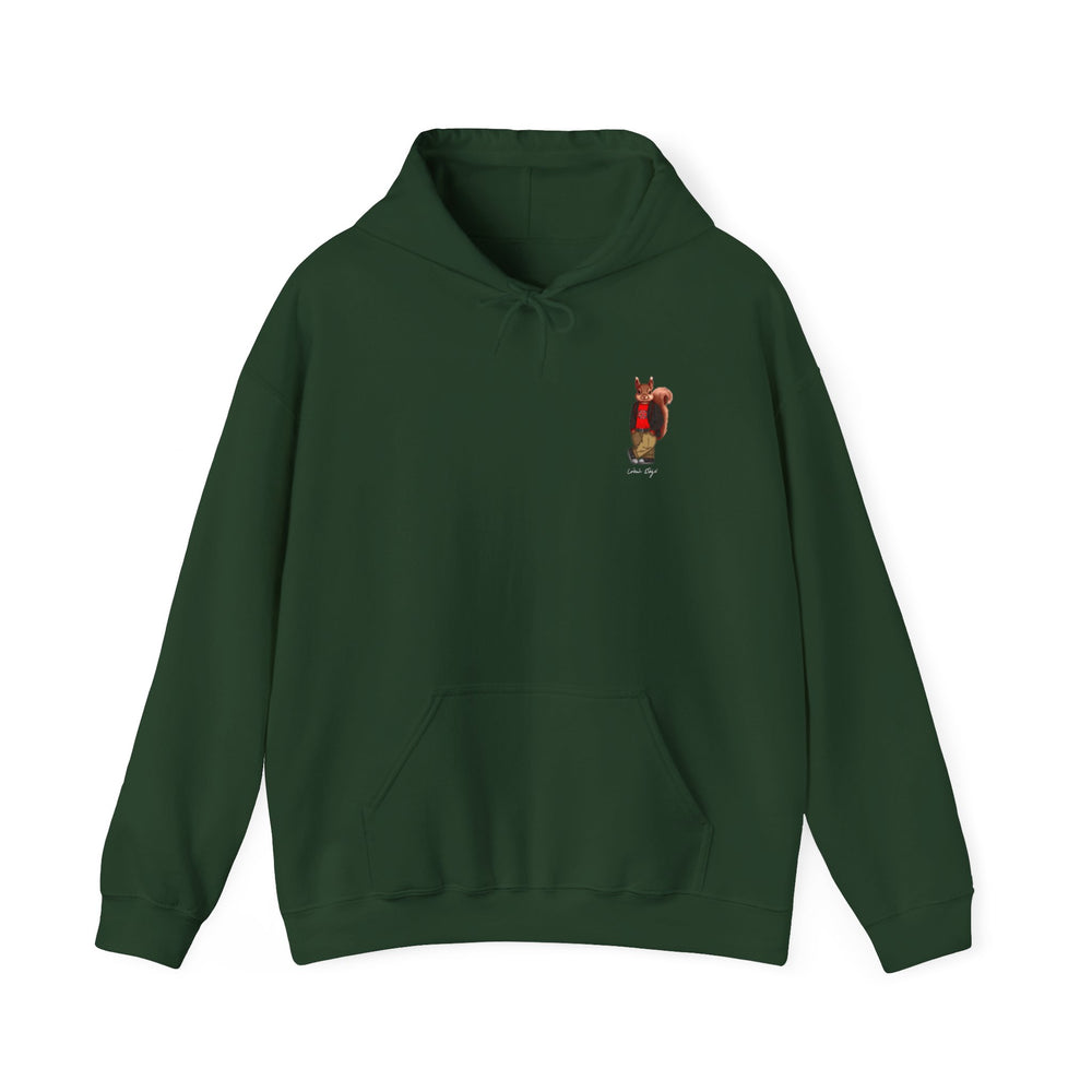 Grinnell College Hoodie (side)