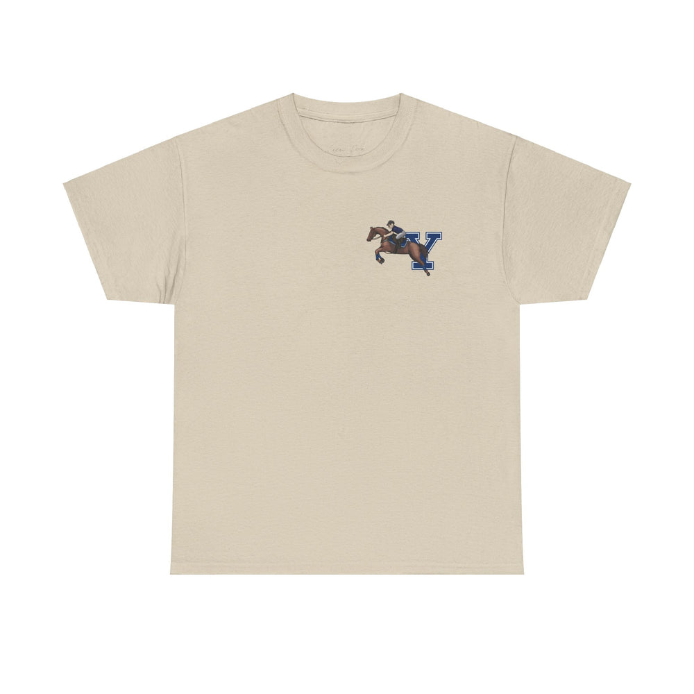 
                      
                        Yale Equestrian Tee
                      
                    