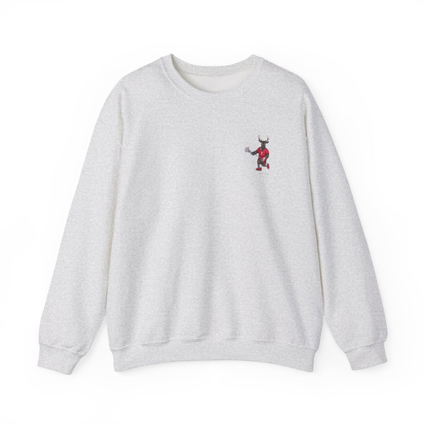 Fairfield Lacrosse Crewneck (side)