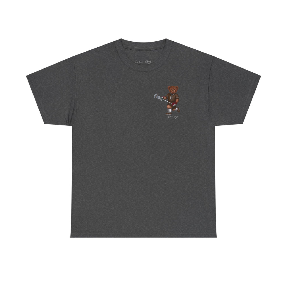 Brown Lacrosse Tee 1