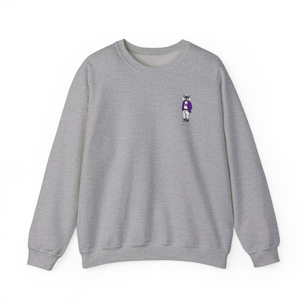 
                      
                        OG Northwestern Crewneck (side)
                      
                    