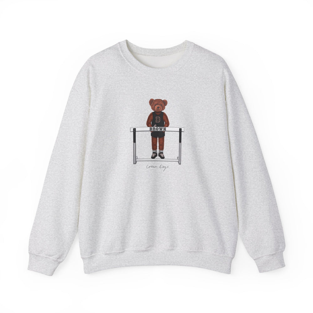 Brown Hurdles Crewneck