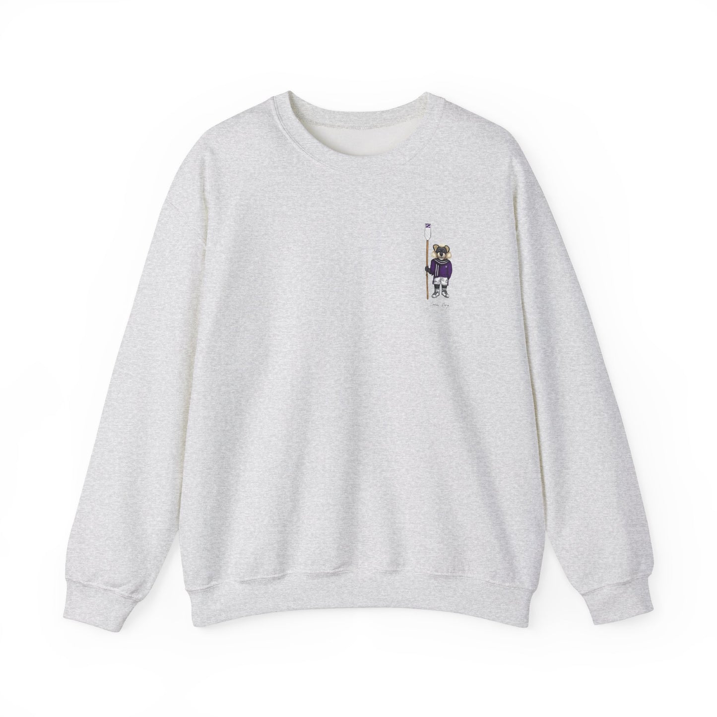 Northwestern Crew Crewneck (side)