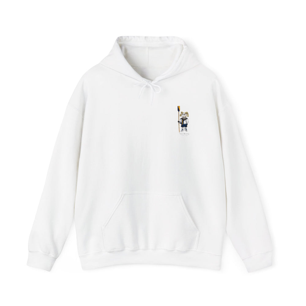 Navy Rowing Hoodie (side)