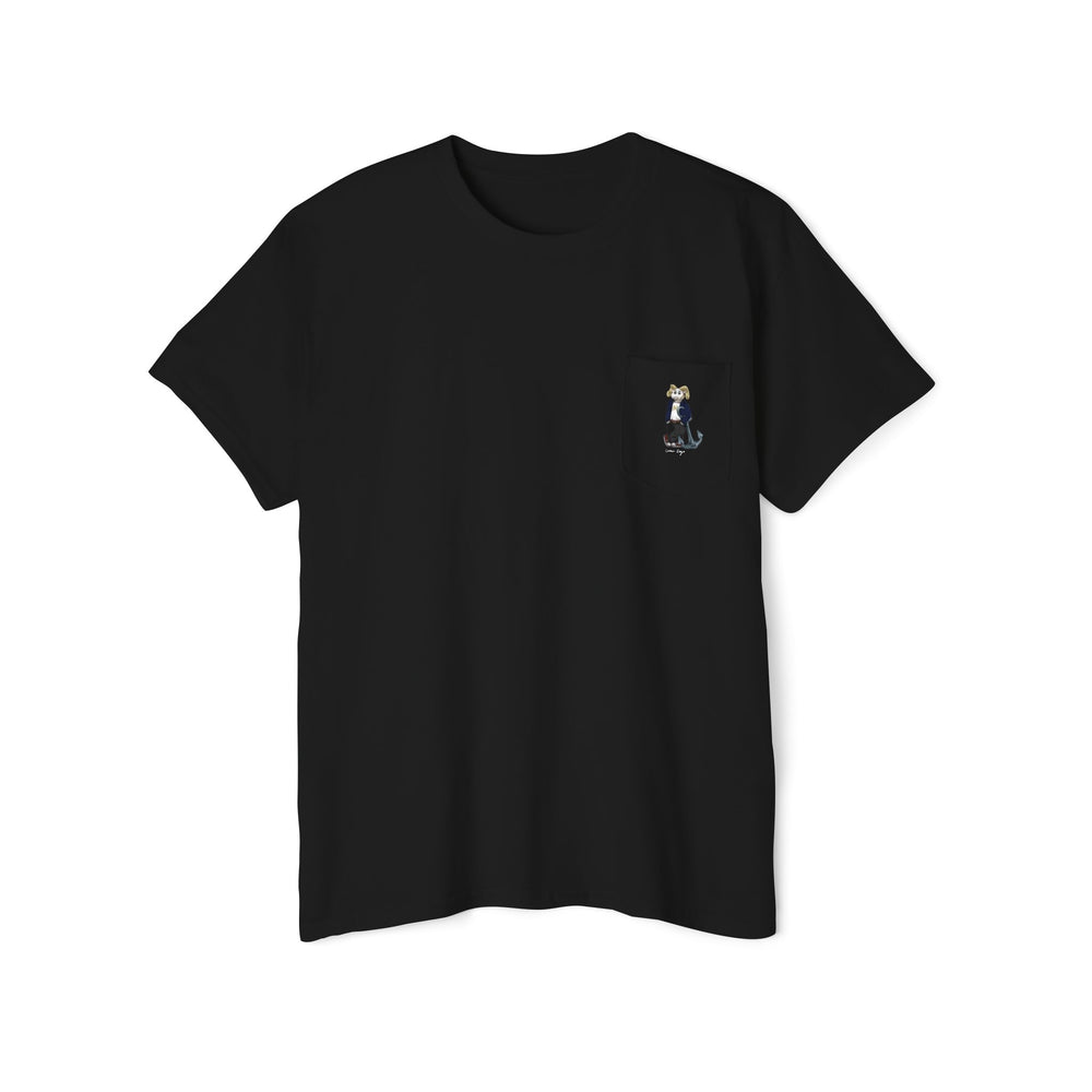 
                      
                        Navy Pocket Tee
                      
                    