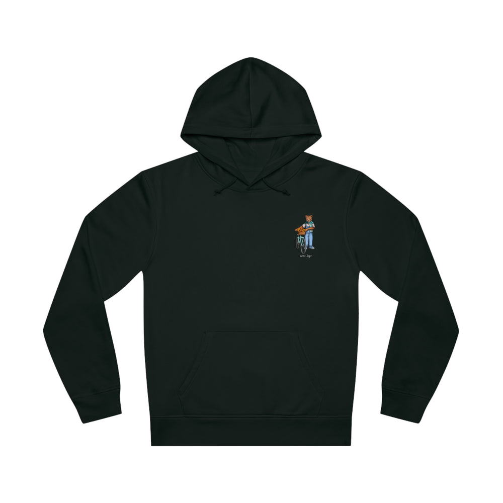 Cambridge Cyclist Hoodie (side)