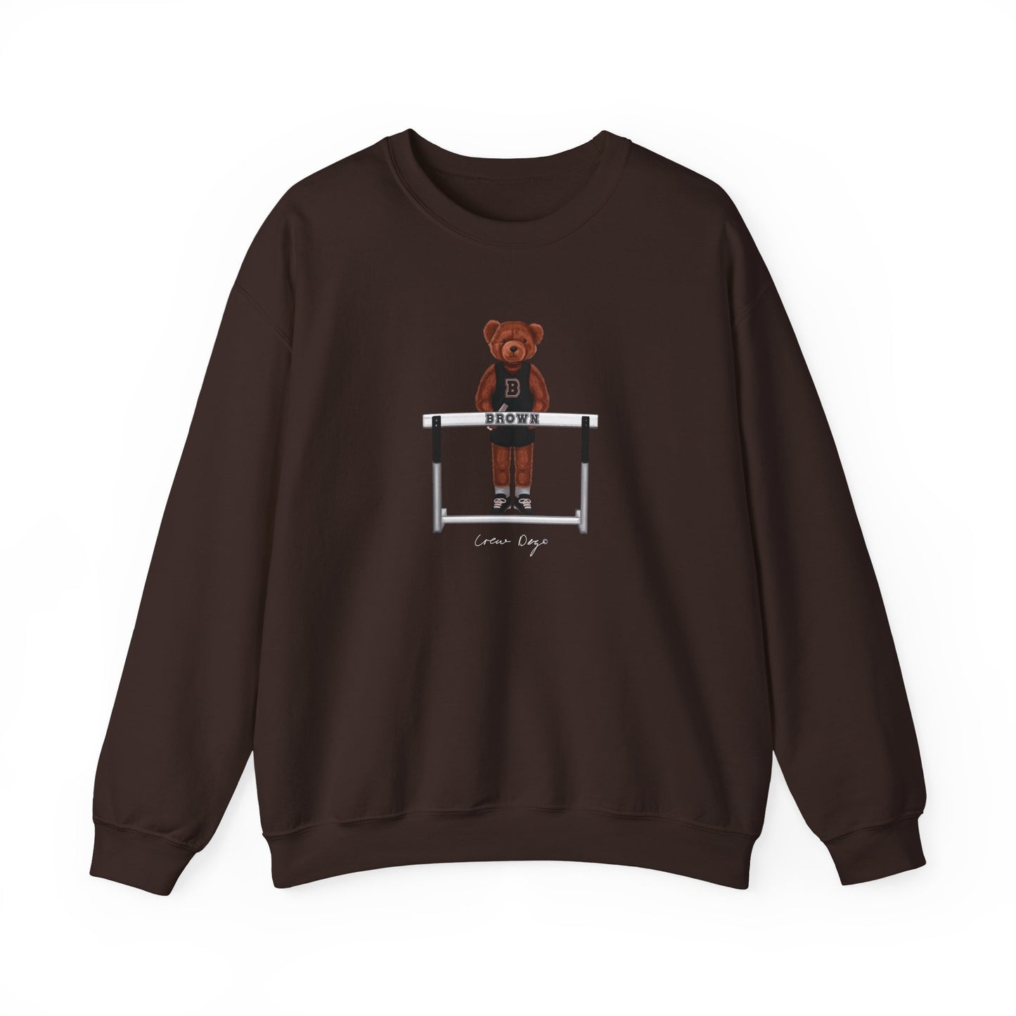 Brown Hurdles Crewneck